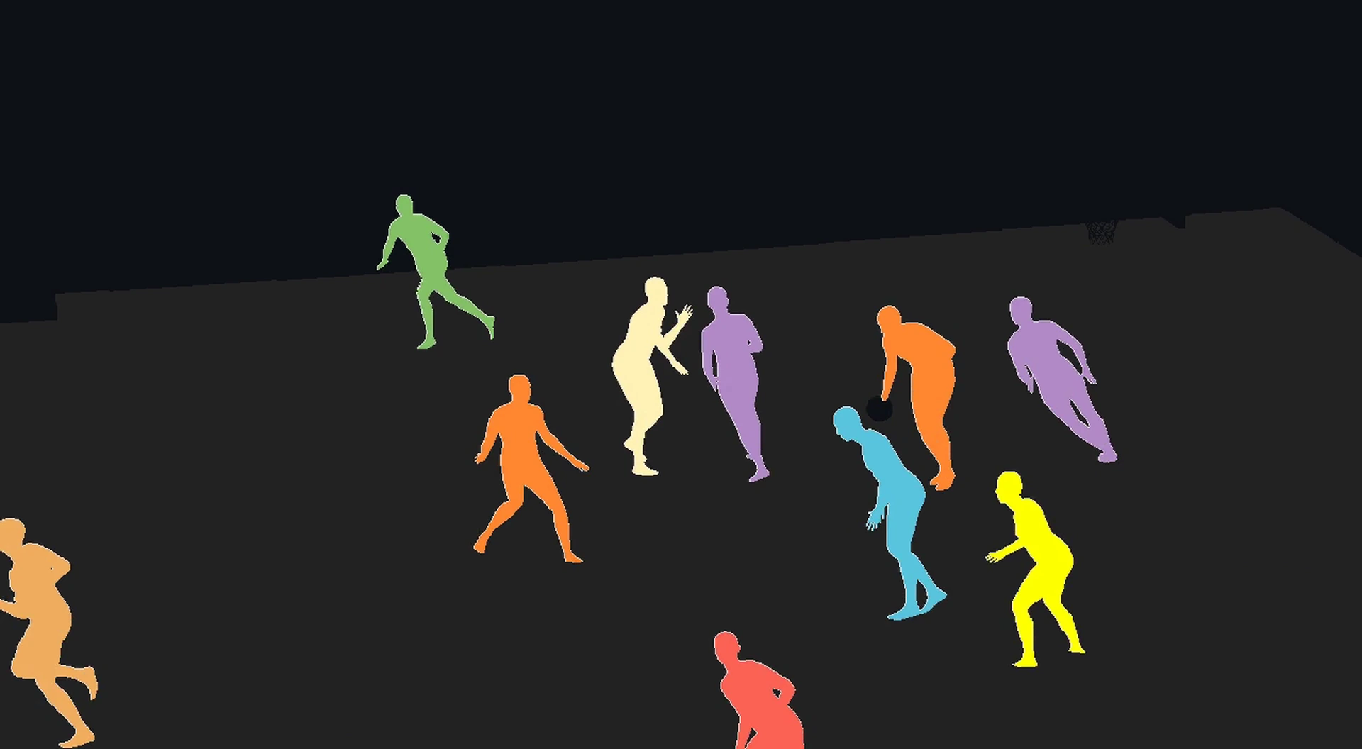 The guide image of each person